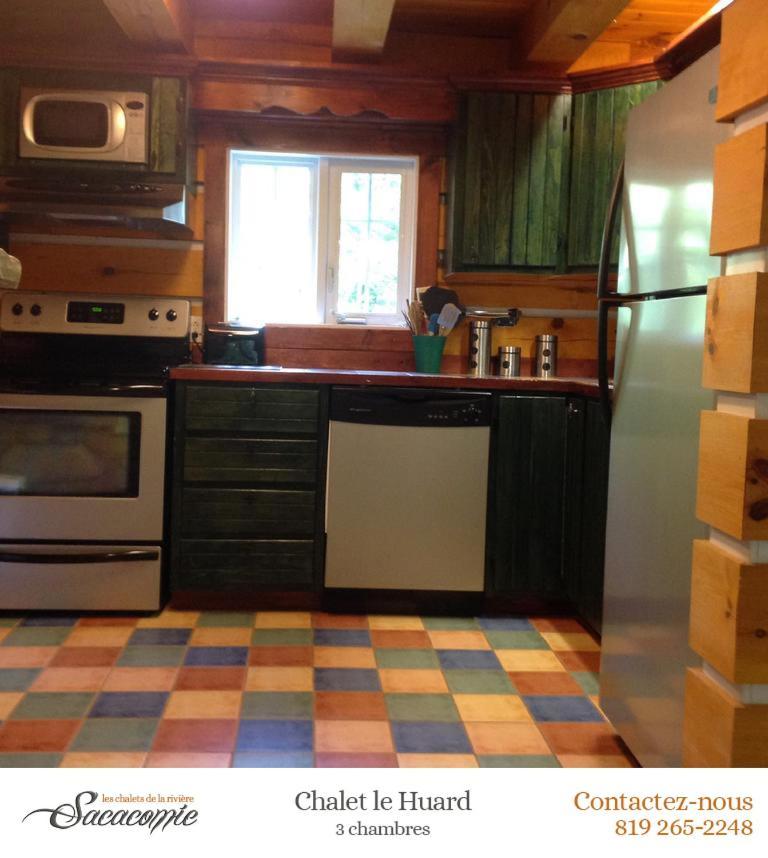 Chalets De La Riviere Sacacomie Villa Saint-Alexis-des-Monts Exterior photo