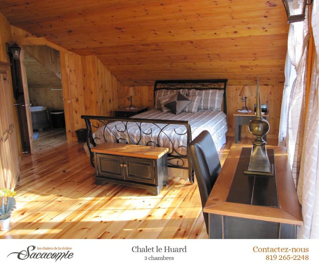 Chalets De La Riviere Sacacomie Villa Saint-Alexis-des-Monts Exterior photo