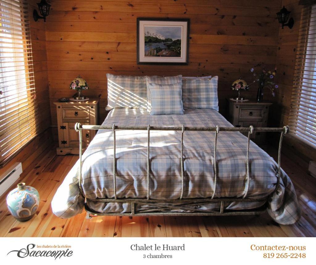 Chalets De La Riviere Sacacomie Villa Saint-Alexis-des-Monts Exterior photo