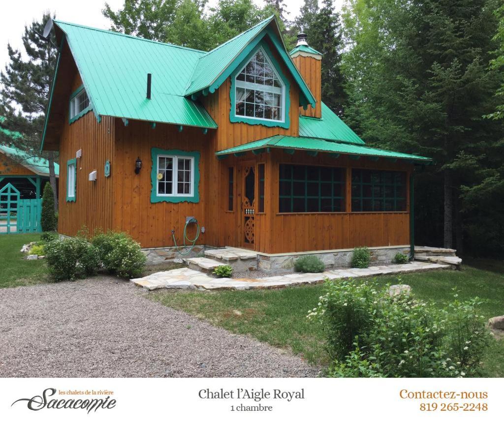 Chalets De La Riviere Sacacomie Villa Saint-Alexis-des-Monts Exterior photo
