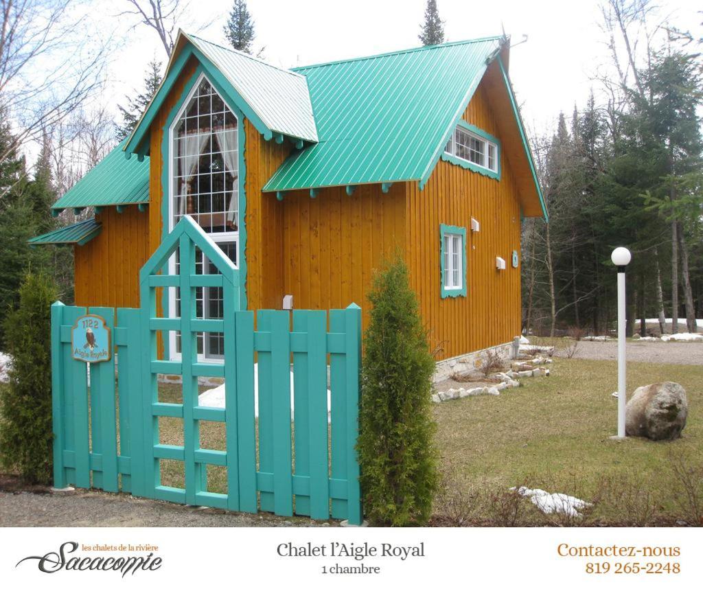 Chalets De La Riviere Sacacomie Villa Saint-Alexis-des-Monts Exterior photo